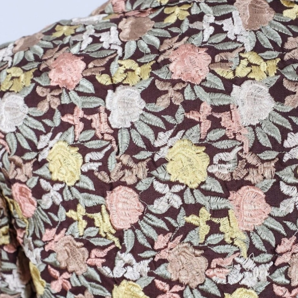 JOHNNY WAS BlYA Long Coat sz S Linen & Silk - Picture 5 of 9